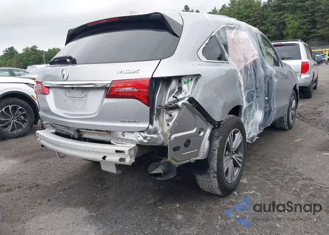 2020 Acura Mdx Standard из США, поврежденный, VIN 5J8YD4H37LL036138